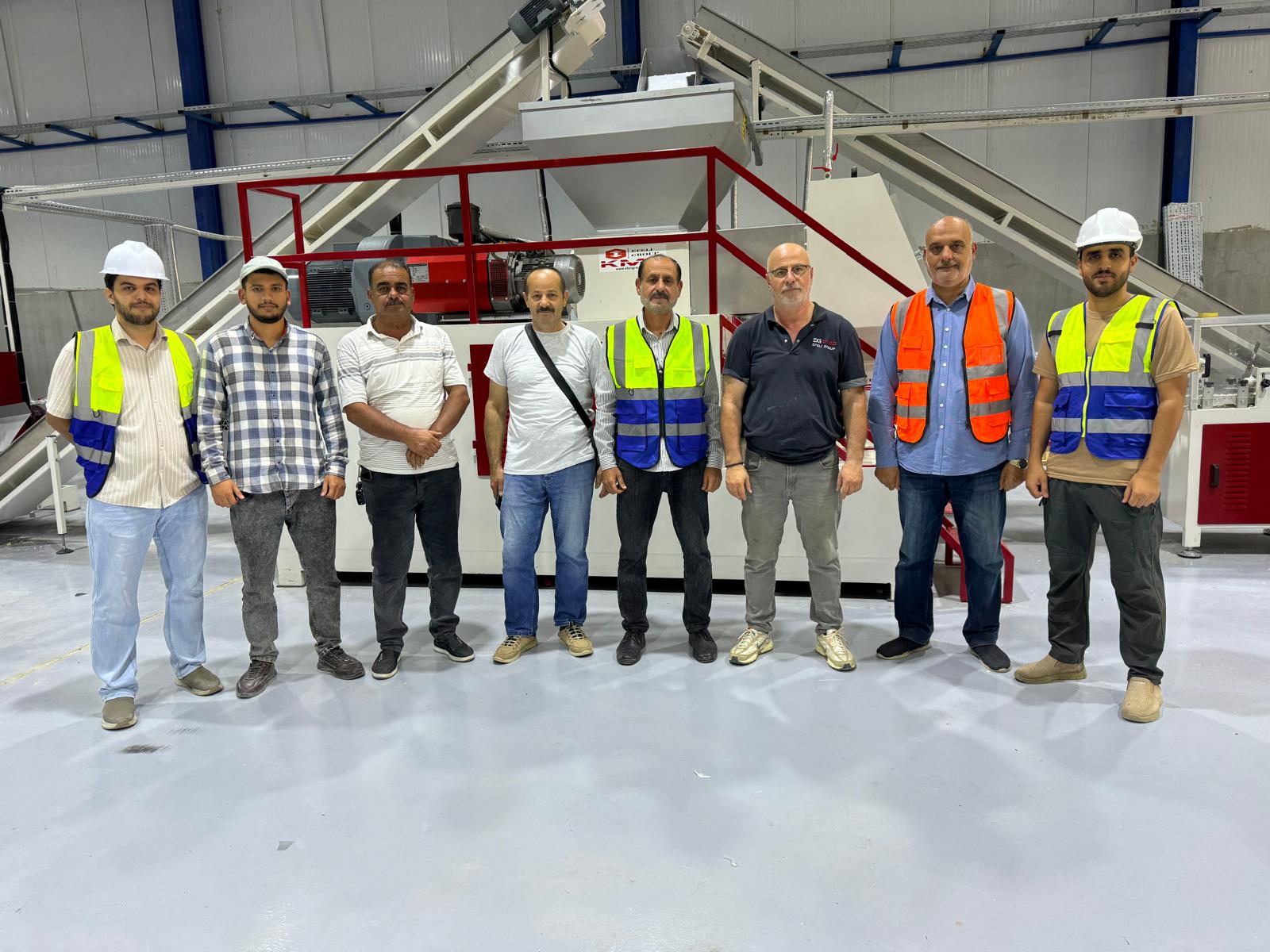 BTIKAR AL TEKANIA Firmasına %100 Türk Malı Katı Sabun Üretim Hattı Kurulumunu Tamamladık